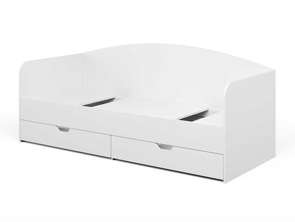 Кровать Сонум Crystal Белый 80х190