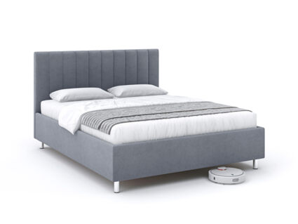 Кровать Димакс Лероса с подъемным механизмом 180х200 экокожа Nitro Ivory уцененная 180х200