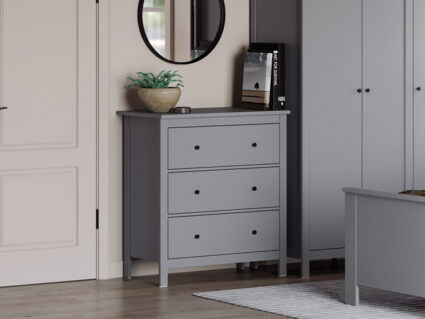 Комод Гуд Лакк Сага серый 51х92