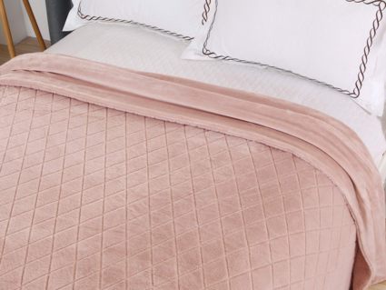 Покрывало Софи де Марко Элайза (чайная роза) 160х220