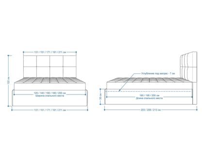 Кровать Lonax Алегра велюр Dolly-1 120х190