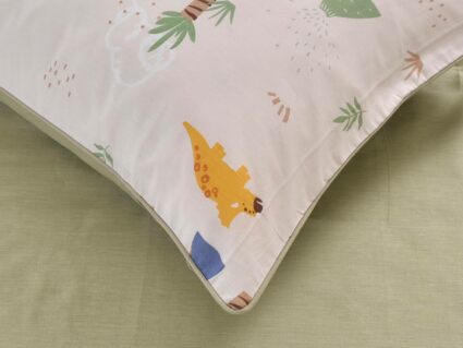 Комплект постельного белья Софи де Марко Динозаврики (зеленый) 1,5-спальный