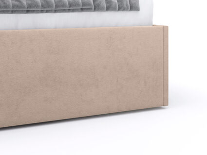 Кровать Димакс Джеффер с подъемным механизмом 180х190 экокожа Nitro White уцененная 180х190