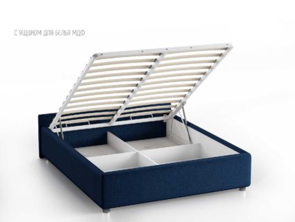 Кровать Nuvola Alba Velutto 26 (с подъемным механизмом) 140х190