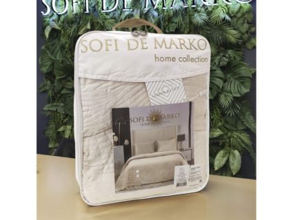 Покрывало Софи де Марко Жизель (антрацит) 240х260