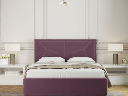 Кровать Nuvola Alatri Velutto 22 (с подъемным механизмом) 160х200