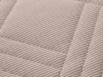 Покрывало Primavelle Velvet серо-бежевое 240х260