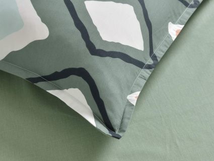 Комплект постельного белья Софи де Марко Пейтон (зеленый) Семейный