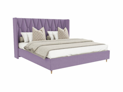Кровать Beautyson Rebecca велюр Formula 890 сиреневый (с подъемным механизмом) 269