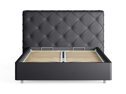 Кровать Сонум Manhattan Экокожа Белая