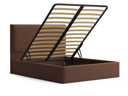 Кровать Lonax Фелиса велюр Dolly-17 (с подъемным механизмом) 140х200