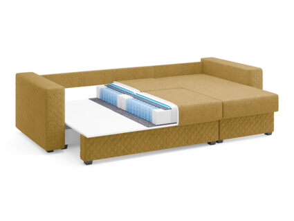 Диван Сонум Denver угловой Кашемир синий Длина 267 см