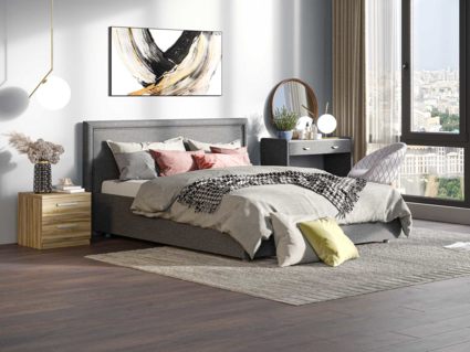 Кровать Сонум Bergamo Кашемир Бежевый 80х190