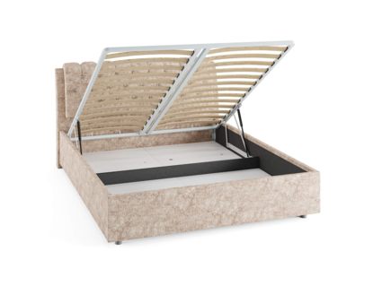 Кровать Сонум Olivia Фултон Серый (с подъемным механизмом) 140х190