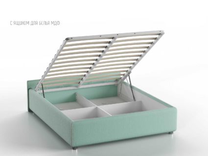 Кровать Nuvola Alba Velutto 14 (с подъемным механизмом) 140х200