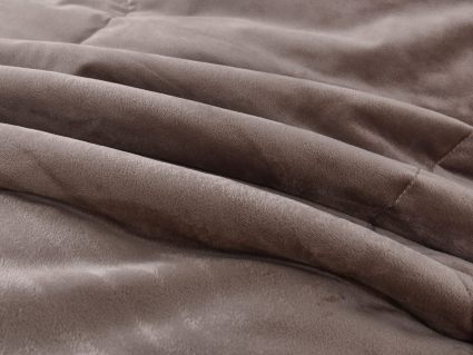 Комплект постельного белья Софи де Марко Энрике (кофе) с одеялом 1,5-спальный