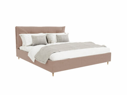 Кровать Beautyson Doris велюр Formula 225 бежевый (с подъемным механизмом) 269