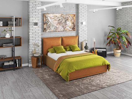 Кровать Nuvola Emilia Next 103 (с основанием) 160х200