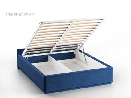 Кровать Nuvola Alba Velutto 26 (с подъемным механизмом) 140х190