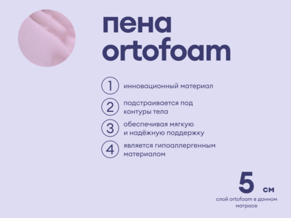 Матрас Базилик Бэби Дрим 80х200