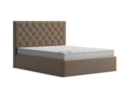 Кровать Lonax Элоиза велюр Dolly-13 (с основанием) 180х195