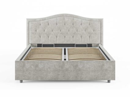 Кровать Сонум Ancona Кашемир Бежевый (с подъемным механизмом)