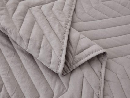 Покрывало Софи де Марко Мориц (серое) 160х220