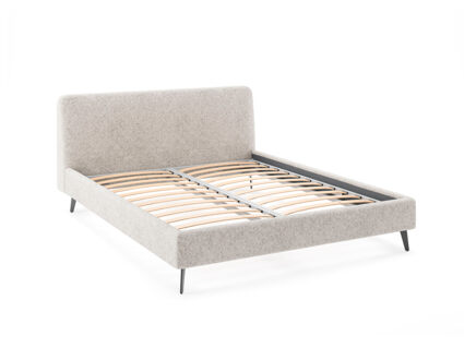 Кровать Сонум Boston Кашемир светло-серый 200х200