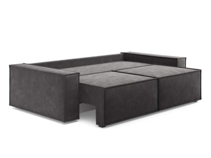 Диван Сонум Loft Микровелюр кофе Длина 245 см