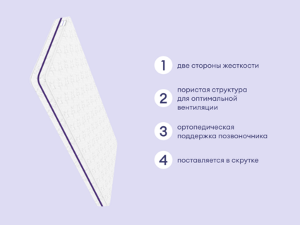 Матрас Базилик Бэби Дрим 80х200