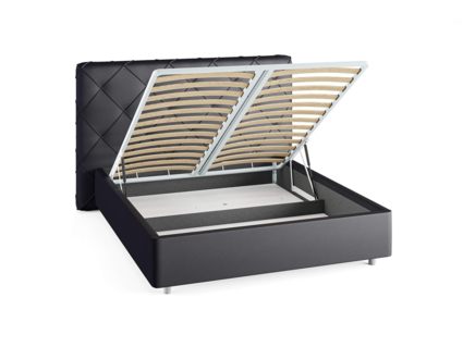 Кровать Сонум Manhattan Кашемир Светло-серый (с подъемным механизмом)