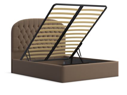 Кровать Lonax Венеция велюр Dolly-3 (с подъемным механизмом) 120х190