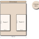 Кровать Mr.Mattress Site Box экокожа Brown 120х190