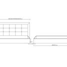 Кровать Димакс Норма + Крем 120х190