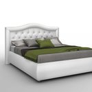 Кровать Sleeptek Premier 6 Экокожа White 140х200