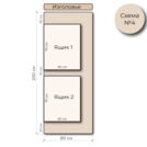 Кровать Mr.Mattress Site Box экокожа Black 180х200