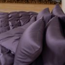 Простыня German Grass Violet Brilliant Grass на резинке 180х200